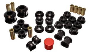 Energy Suspension Hyper-Flex Master Bushing Set Black Fits 02-04 Acura RSX