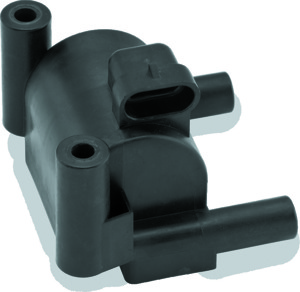 TwinPower Ignition Coil Black 0.4 Ohm For 17-20 FLH FLT - Original ignition coil for 2017-2020 FLH FLT models