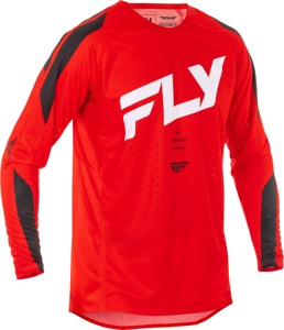 Fly Racing Evolution DST Jersey Red/White/Black XL - Ventilated offroad jersey XL Red/White/Black