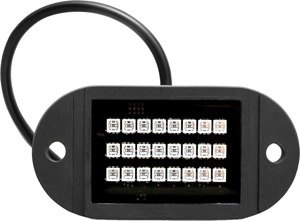 ECOXGEAR Sound Extreme Rock Lights X4 24 LED Kit - 24 LED rock light kit with 4 pods and cables