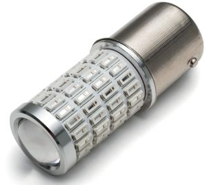 Kuryakyn LED Bulb PY21W Red High-Intensity Replacement Bulb