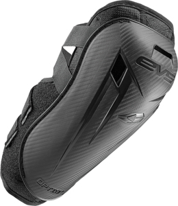 EVS Option Elbow Guard Black Adult - Protective elbow guard, adult size, black