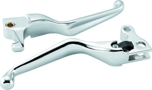 Bikers Choice Chrome Lever Set For 2004-2013 XL - Chrome lever set fits 2004-2013 XL models