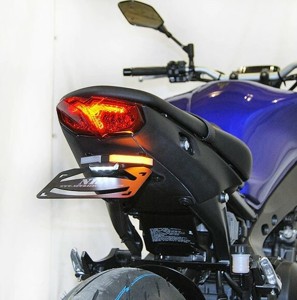 New Rage Cycles Fender Eliminator Kit Black Fits 21-24 Yamaha MT-09