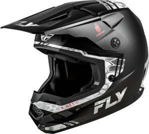 Fly Racing Kinetic Verdict Kryptek Helmet Black/Grey SM - Small Black/Grey helmet by Fly Racing