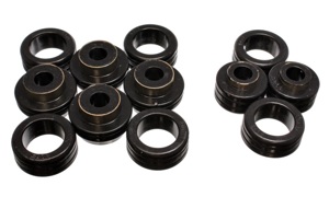 Black Body Mount Set Fits 87-96 Dodge Dakota 2WD