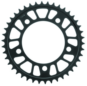 BikeMaster Rear Steel Sprocket 525 41T Black For Honda - 525 41T steel rear sprocket For Honda