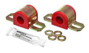 Black Sway Bar Bushing Kit - Energy Suspension 9.5122R Fits 88-92 Mazda 626/MX6 - For 88-92 Mazda 626/MX6