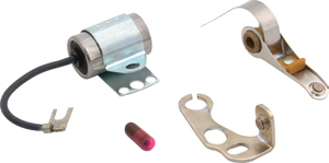ACCEL Performance Tune-Up Kit Points and Condenser - Complete points/condenser kit for V-Twin ignition