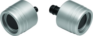 Kuryakyn Rear Axle Sliders Silver Fits CRF1000L/Adventure