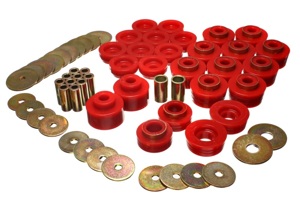 Energy Suspension Body Mount Set Red Fits 82-87 Buick/78-88 Chevy
