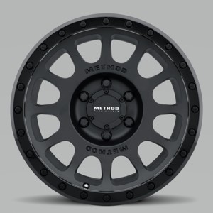 MR305 NV 18x9 -12mm Offset 6x5.5 108mm CB Double Black Wheel