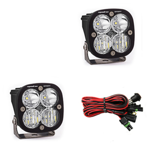 Baja Designs Squadron Sport Driving/Combo LED Light Pods - Clear (Pair)