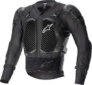Alpinestars Bionic Action v2 Protection Jacket Black Large - Lightweight body armor jacket, size Large, Black