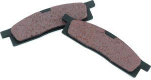 BikeMaster Organic Front Brake Pads Fits Yamaha