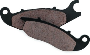 BikeMaster Front Organic Brake Pads Fits Honda Models