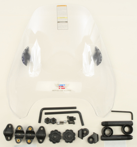 National Cycle Deflector Screen DX Clear 1"