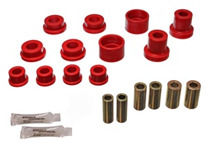 Energy Suspension Red Rear Control Arm Bushing Set Fits 90-94 Eclipse AWD