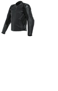 Dainese Racing 4 Perf Leather Jacket Black Size 48