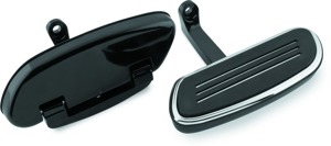 Biker's Choice Black Rear Passenger Floorboards - Sold in Pairs