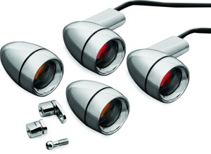 Kuryakyn Late Style Turn Signal Kit Chrome