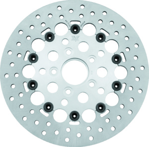 TwinPower 11.5" Front Floating Brake Rotor Silver