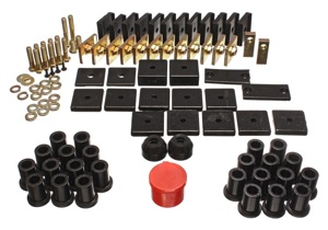 Energy Suspension Hyper-Flex Master Bushing Set Black Fits 64-78 FJ40