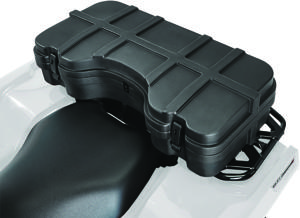 Open Trail Small ATV Cargo Box Universal Fit, Black, 36in x 19in - Universal small ATV cargo box, 2.26 cu ft capacity