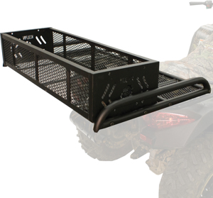Kolpin Convertible Rear Drop Rack for ATVs and UTVs - Heavy-duty rear drop rack for ATV/UTV cargo