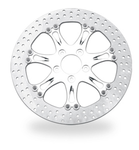 Performance Machine Heathen 13" Chrome Front Brake Rotor