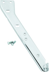 Bikers Choice Chrome Saddlebag Rail Support Left For 85-08 FLH FLT - Left rail support For 85-08 FLH FLT Harley-Davidson