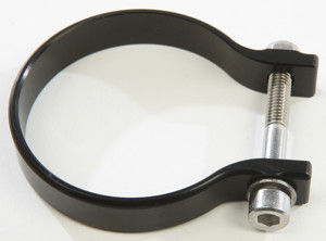 Axia 1.85 Inch Universal Strap Clamp Black - Universal mount for 1.85 in tubing, Black
