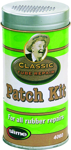 Slime Classic Tire Rubber Repair Patch Kit - Patch kit for tire tube repair