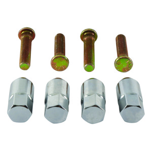 QuadBoss Front Wheel Stud & Nut Kit For 2019 Polaris ACE 570 - Fits 2019 Polaris ACE 570 front wheels