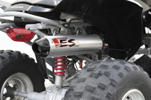 Big Gun ECO Slip On Exhaust Silver Fits 01-20 Honda TRX250X TRX250EX