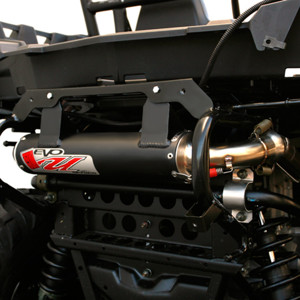 Big Gun EVO U Slip-On Exhaust Black Fits 13-17 Polaris RZR 570