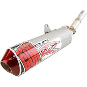 Big Gun EVO R ATV Slip-On Exhaust Silver Fits 07-11 Polaris Outlaw 525 IRS