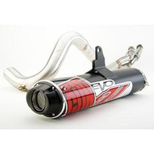 Big Gun EVO U Full Exhaust Black Fits 12-14 Kawasaki Brute Force 650 750