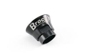 Brock's Billet Velocity Stack Black Anodized Aluminum Fits 14-17 Honda Grom