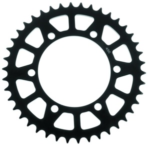 BikeMaster Rear Steel Sprocket 520 41T Black For Kawasaki - 520 41T rear sprocket in black For Kawasaki