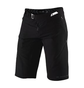 100% Airmatic Men's Athletic Shorts Black Size 28