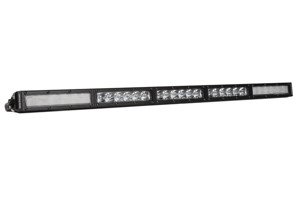 30 In LED Light Bar Single Row Straight Clear Combo Stage Series