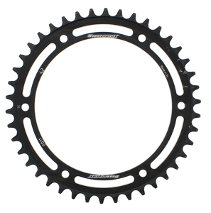 Supersprox Steel Rear Sprocket 42T Black 530 Chain