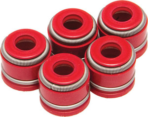 Kibblewhite Red Viton Valve Stem Seal 5mm Pack of 8 - Red Viton valve stem seals 5mm, pack of 8