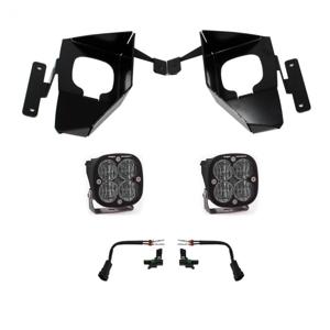 Baja Designs Squadron Fog Pocket Kit - Clear Fits 16-18 Silverado 1500