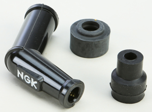 NGK Spark Plug Resistor Cap VBO5F 120 Degree Elbow - 120&deg; elbow spark plug resistor cap VBO5F