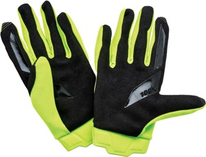 100% Women's Ridecamp Gloves XL - Flo Yellow/Black