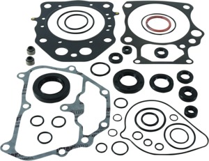 QuadBoss Complete Gasket Set with Oil Seals Fits 15-21 Honda Pioneer 500