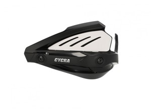 Cycra Voyager Dual Road Handguards Black/White - For 20 KTM 390 ADV