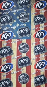 KFI Face Mask Flag with Logo